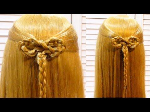 Легкая прическа в школу. Easy School Hairstyle