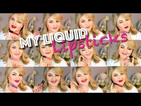 Моя коллекция жидких МАТОВЫХ ПОМАД / NouBa, ColourPop, Sephora, Sinsation Cosmetisc, Cailyn, Stila 