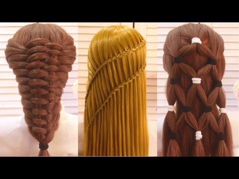 Топ 5 Простые и Удивительные Прически. Top 5 Amazing Hairstyles Tutorial Compilation 2017