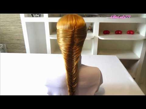 Коса рыбий хвост| Воздушная коса| Очень просто |Hair Tutorial |Курс плетения кос